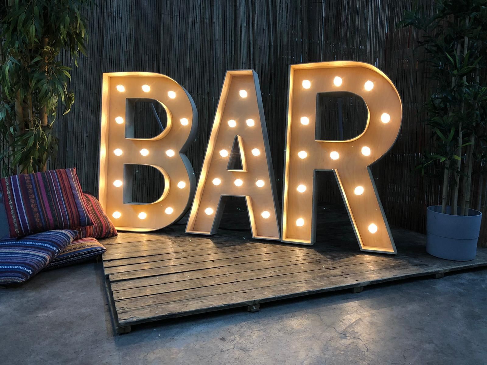 Verlichte letters